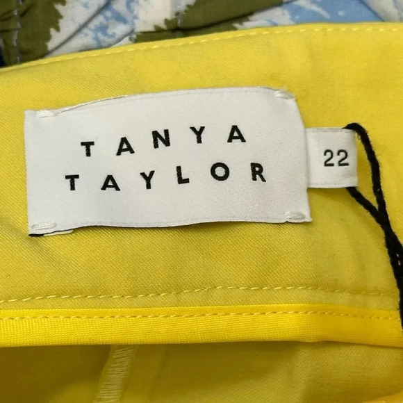 Tanya Taylor NWT’s Taylor Pleated tapered pants. Size 22 - Picture 8 of 8